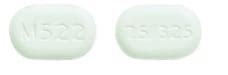 Pill Imprint M 05 52. This white round pill with imprint M 05 52 on it has been identified as: Oxycodone 5 mg. This medicine is known as oxycodone. It is available as a prescription only medicine and is commonly used for Chronic Pain, Pain, Back Pain. 1 / 3.. 