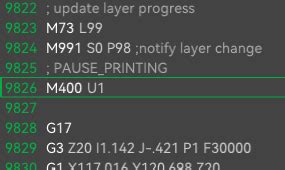 M572 gcode.  Make sure the first layer is good, there is enough time for that.  Libraries like m...