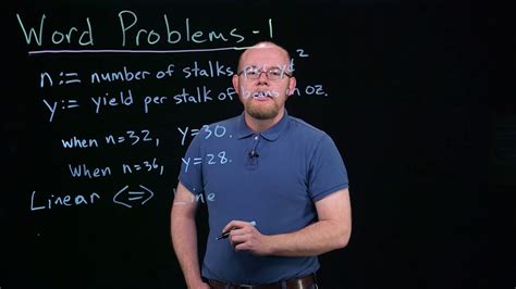 M6 012 Word Problem 1 YouTube