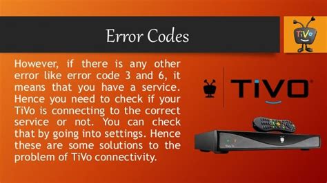 M68: Error Code - TiVo