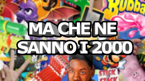 MA CHE NE SANNO I 2000? - YouTube