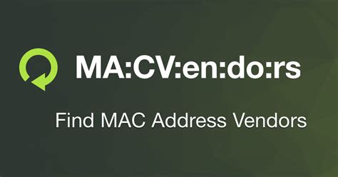 MAC Vendor Lookup - IP Location - wintechmobiles.com