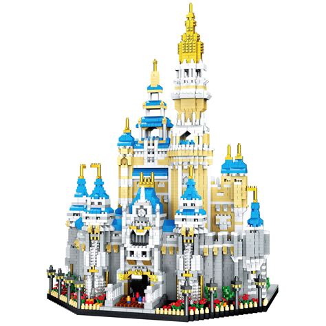 MACTANO Architecture Micro Mini Building Block Set Magic Castle