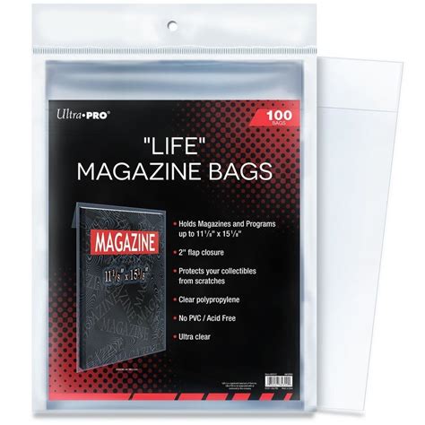 Magazine Bags and Sleeves - BCW Supplies - muktibox.com