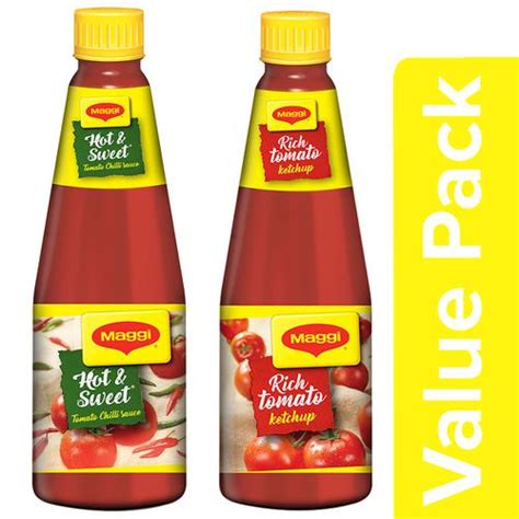 MAGGI Rich Tomato Ketchup, 500 g Bottle - bigbasket.com