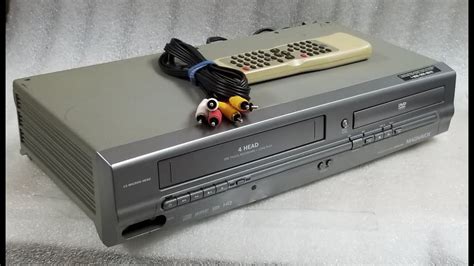 MAGNAVOX MWD2205 VIDEO CASSETTE RECORDER/DVD PLAYER …