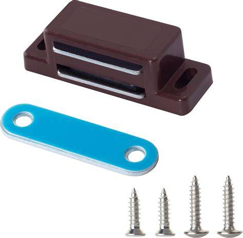 Magnetic Latch for Cabinet Doors, 2 Pieces, Very Thin, Adhesive ... - raincitystudios.com