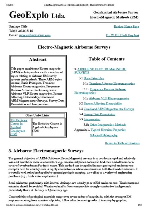 Magnetic Surveys: Principles, Applications - Geology … - raincitystudios.com