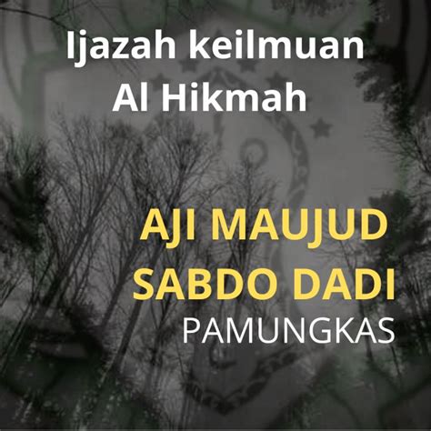 MAHAGURU AJI MAUJUD SABDO DADI PAMUNGKAS