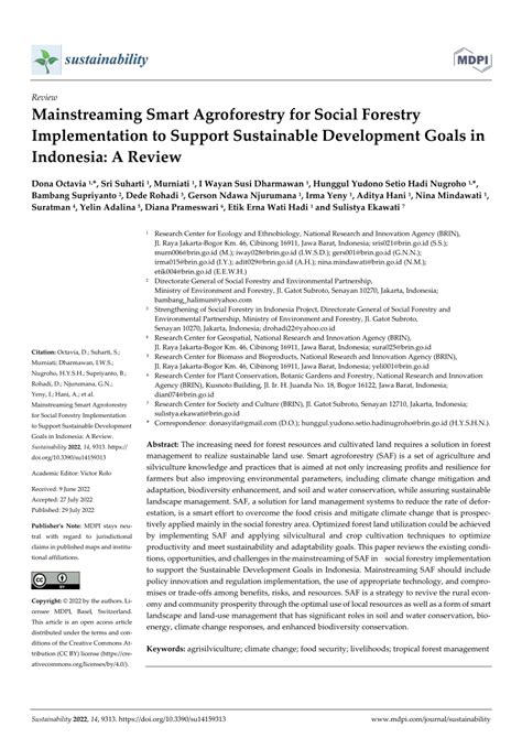 Mainstreaming Smart Agroforestry for Social Forestry … - raincitystudios.com