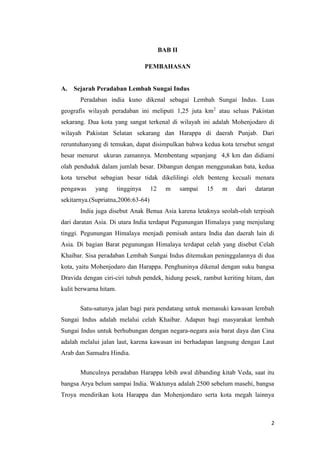 Makalah Peradaban Lembah Sungai Indus | DOCX - wintechmobiles.com
