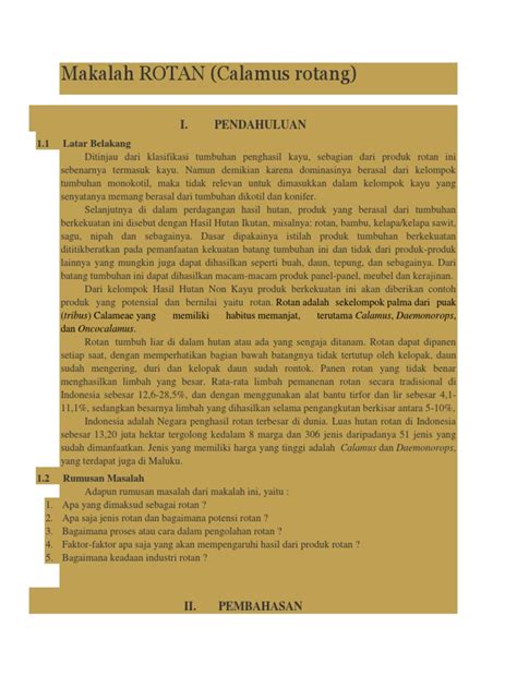 Makalah Rotan | PDF - muktibox.com