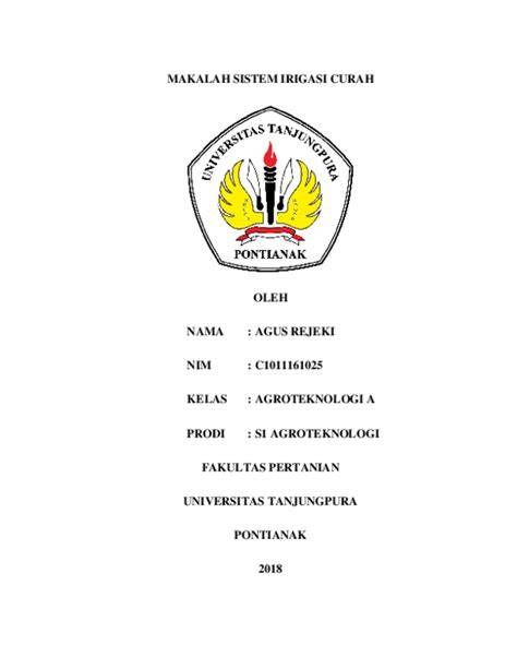 MAKALAH SISTEM IRIGASI CURAH .docx - raincitystudios.com