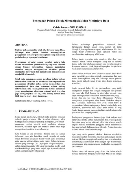 makalah strukdis - 13509013 - Institut Teknologi Bandung - wintechmobiles.com