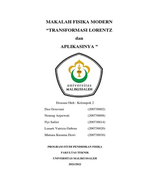 Makalah Tentang Fisika Modern - Fisika - wintechmobiles.com