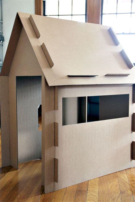 Make a Cardboard House - Fun at-home activities for Kids. - raincitystudios.com
