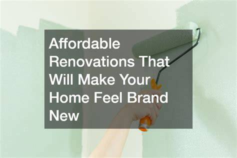 Make your renovations green - Sustainable living guide - raincitystudios.com
