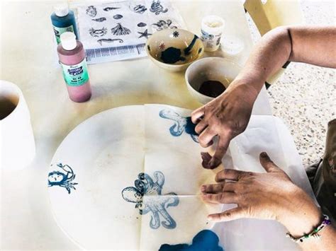 Making Stencils for Decorating Ceramics – 4 Ways - muktibox.com