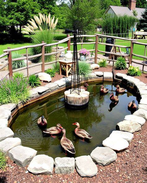 Making the Ideal Decorative Duck Pond - Runner Duck - raincitystudios.com