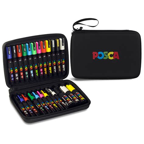 MALETÍN POSCA 60 PIEZAS - Oficoex. Tu papelería OnLine …