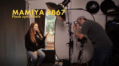 MAMIYA RB67 Flash sync - YouTube