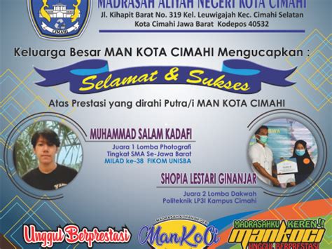 MAN KOTA CIMAHI – Madrasah Hebat Madrasah Bermartabat