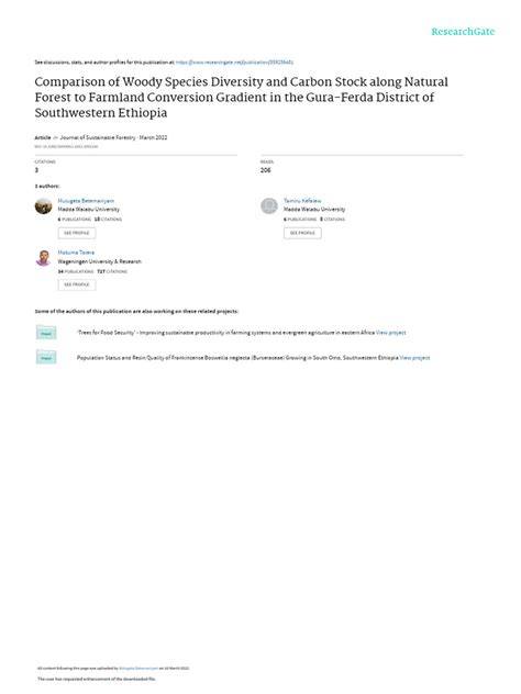 Management and Woody Species Diversity in Boundary ... - Springer - raincitystudios.com