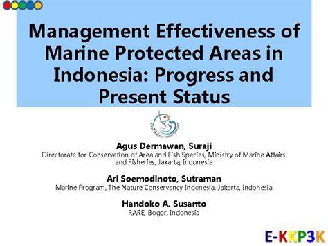 Management Effectiveness of Marine Protected Areas in Indonesia ... - raincitystudios.com