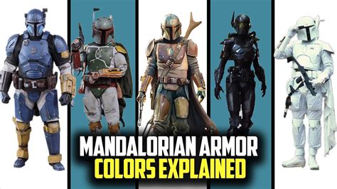 Mandalorian Armor Color Meanings : r/TheMandalorianTV - wintechmobiles.com