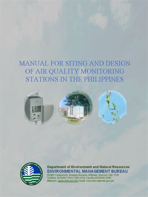 MANUAL FOR SITING AND DESIGN OF AIR QUALITY MONITORING - wintechmobiles.com