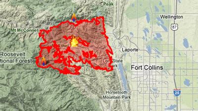 MAP: High Park Fire Burn Area FOX31 Denver - kdvr.com