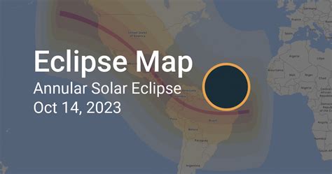 MAP: Where, when and how to get the best view of the 2023 annular eclipse