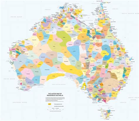 Map of Indigenous Australia | AIATSIS corporate website - wintechmobiles.com