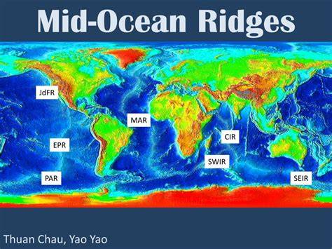 Map of the Mid-Ocean Ridges - ThoughtCo - raincitystudios.com