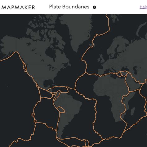 MapMaker: Tectonic Plate Boundaries - Education - wintechmobiles.com