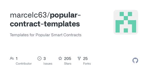 marcelc63/popular-contract-templates - GitHub - coolestguyplanet.net