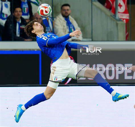 Marco Palestra of Italy controls the ball during the UEFA World Cup ... - raincitystudios.com