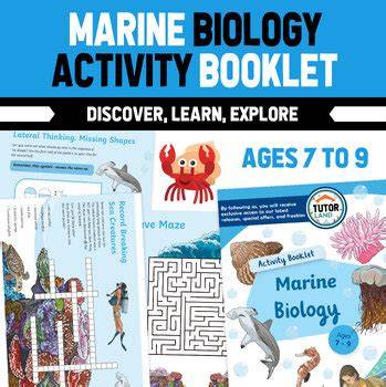 Marine Biology Activity Booklet (Ages 7 to 9) - Twinkl - raincitystudios.com