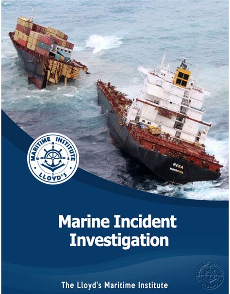Marine Incident Investigation - Maritime Survey Australia - wintechmobiles.com