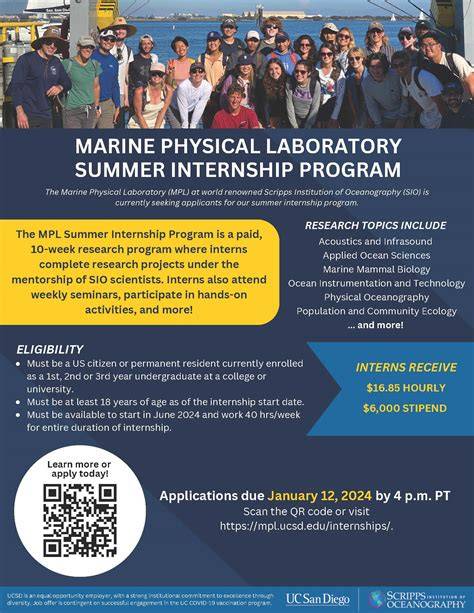 Marine Research Intern- Summer 2026 | Conservation Jobs from ... - raincitystudios.com