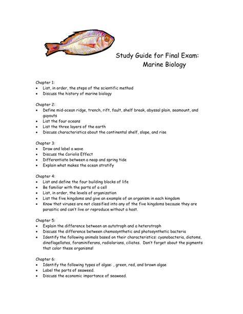 Marine Science Study Guide - raincitystudios.com