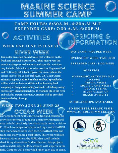 Marine Science Summer Camps - Clearwater Marine … - raincitystudios.com