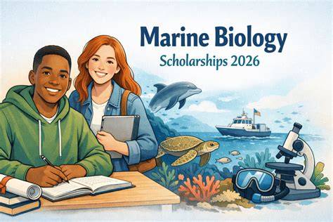 Marine Sciences Scholarships 2027 - raincitystudios.com