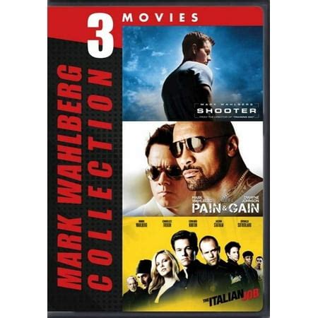 MARK WAHLBERG COLLECTION 3 MOVIES SHOOTER, PAIN