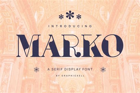 Marko Elegant & Unique Serif Font Typeface - Envato Elements - muktibox.com