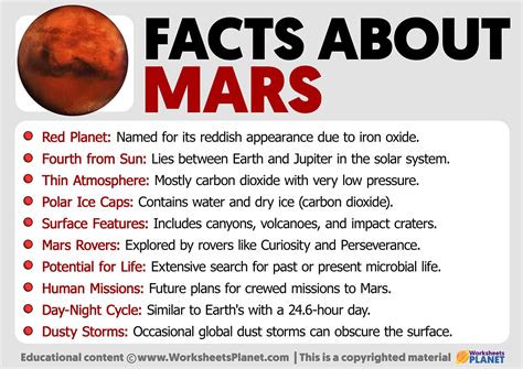 Mars Facts | All About Mars – NASA Mars Exploration - wintechmobiles.com