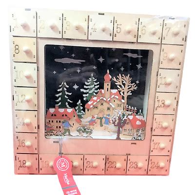 MARTHA STEWART LARGE LED ADVENT CALENDAR eBay