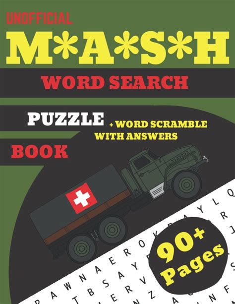 MASH Word Search Puzzle Book and Word Scramble: The …