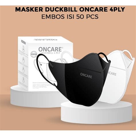 MASKER DUCKBILL ONCARE 4PLY ISI 50 LEMBAR - Shopee … - raincitystudios.com