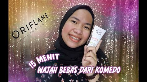 MASKER LUMPUR ORIFLAME Pembersih KOMEDO || Pure Skin Blackhead Clearing . 